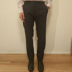 BR twill non iron tailored slim fit slacks